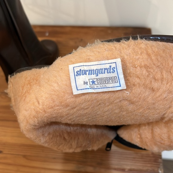 Vintage Stormgards by Converse. Waterproof, lined, size 2, youth kids, galoshes - Picture 6 of 8